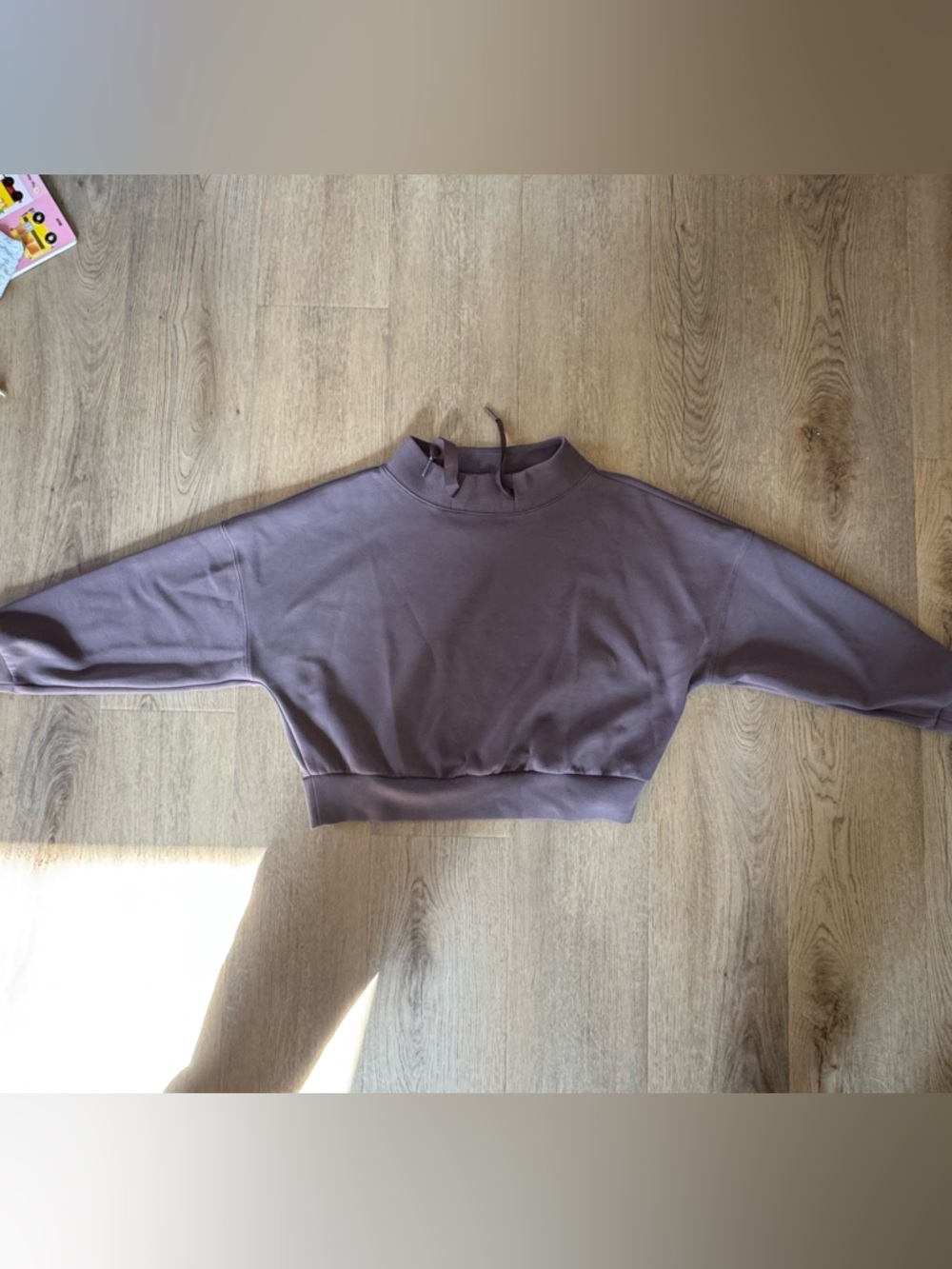 Funnel neck sweatshirt
